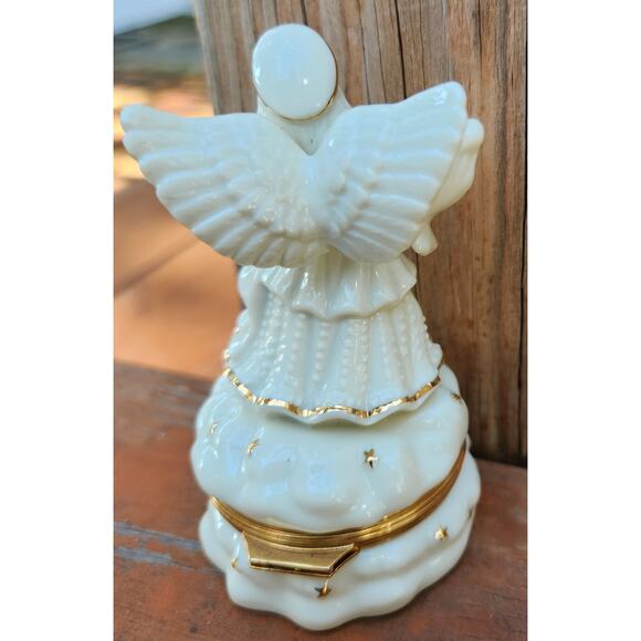 Lenox Treasures "The Angel Of Faith Treasure Box  "Believe" Limited Edition - Picture 2 of 5